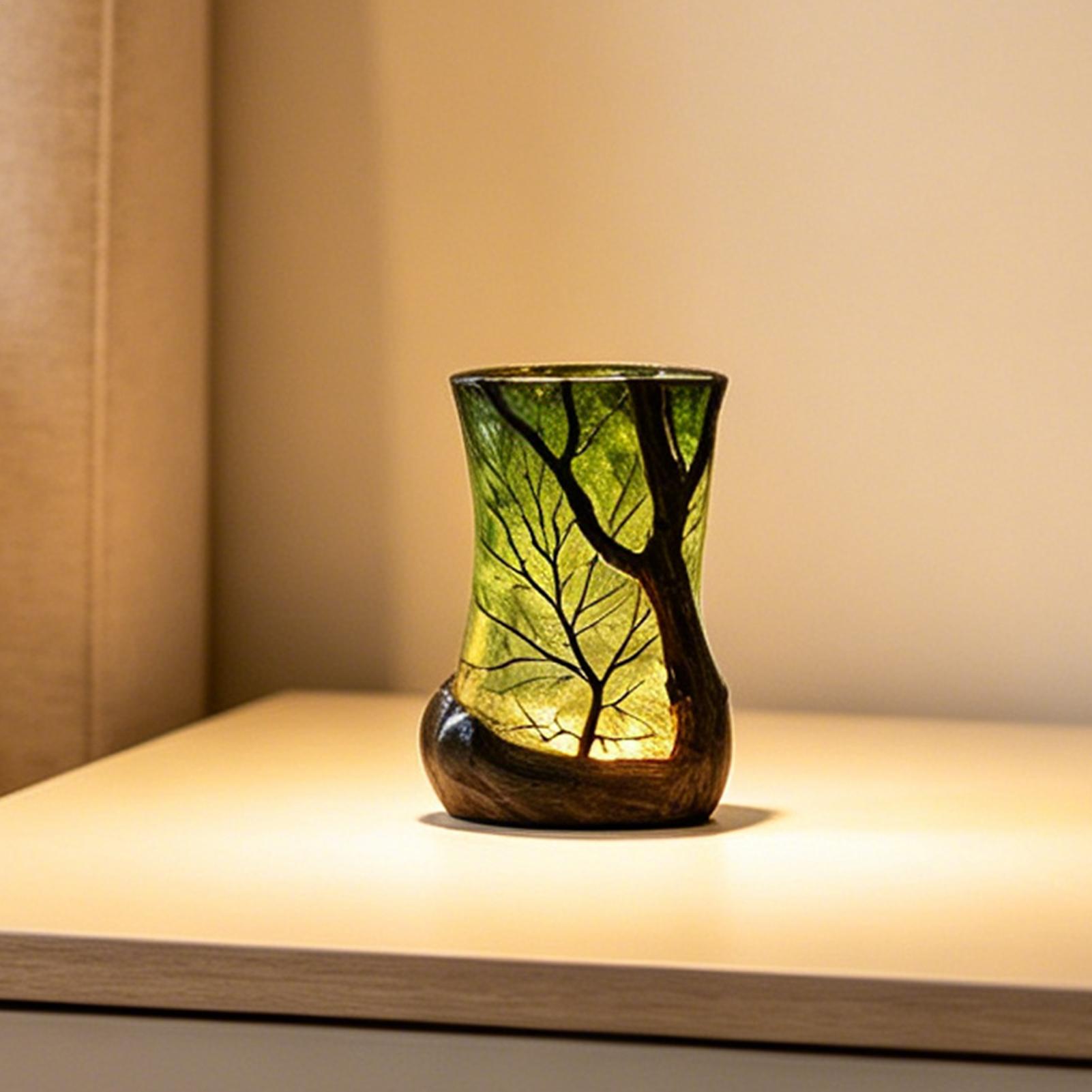 Desk Lamp - Başucu Masa Lambası Orman Gece Lambası