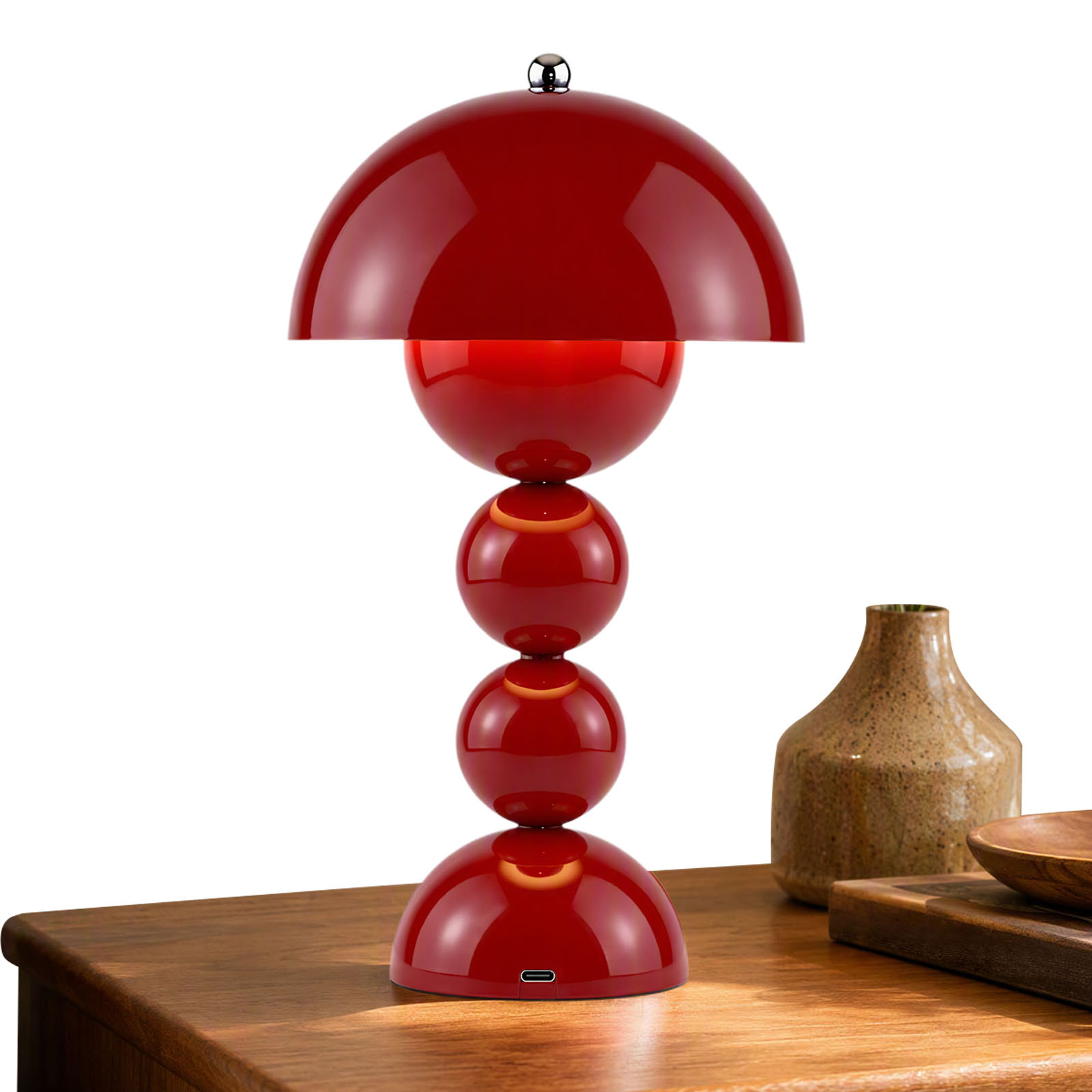 Desk Lamp - Mantar Şeklinde Çiçek Tomurcuğu Tasarımlı Masa