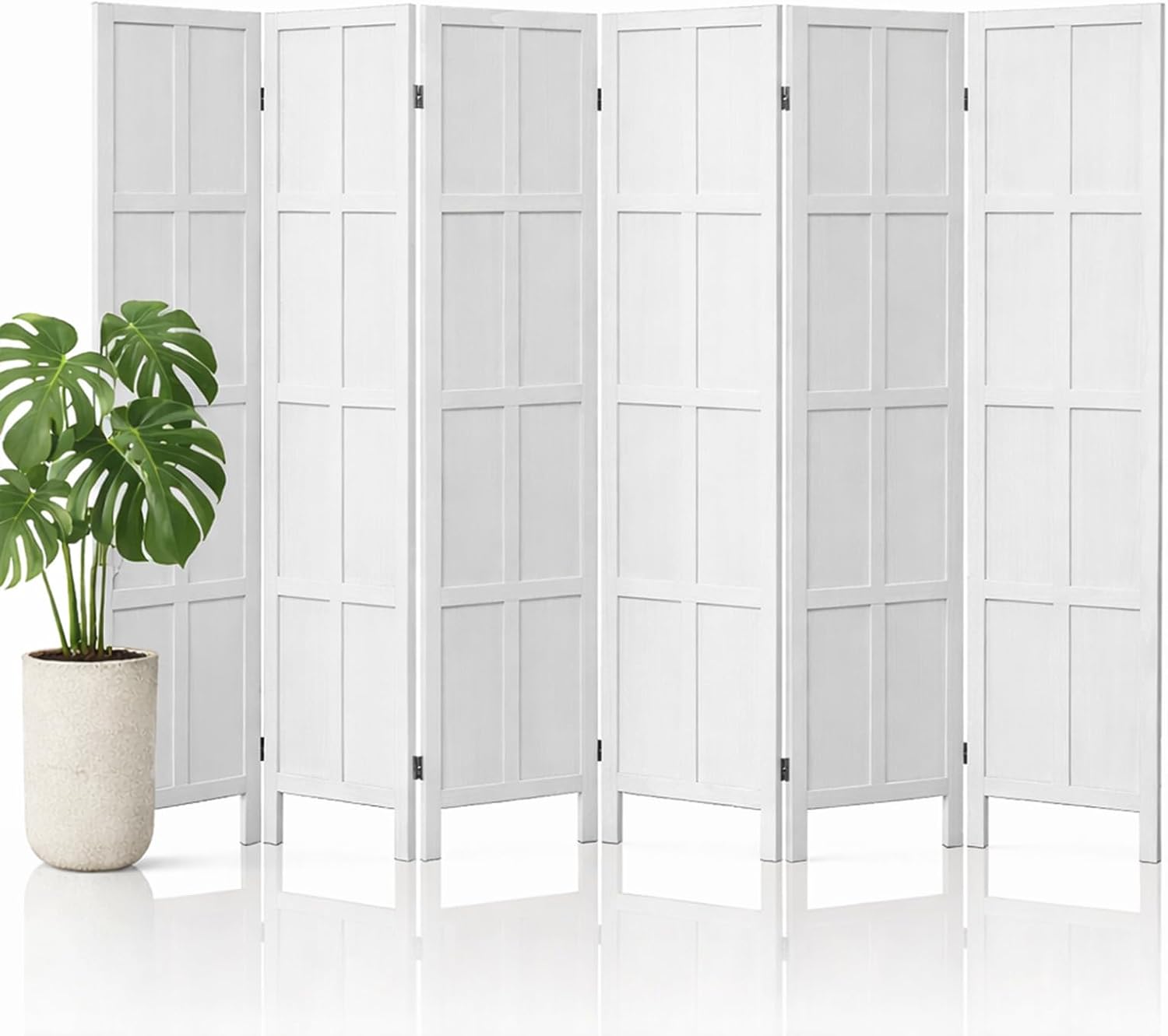 6 Panel Ahşap Oda Bölücü ve Ka - Partition Screen Divider incelemesi ve fiyatı