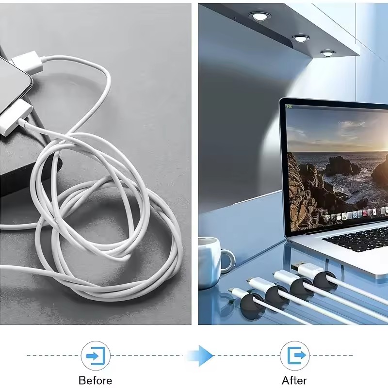 5/50 adet masaüstü duvar kablo - Desk Organizer incelemesi ve fiyatı