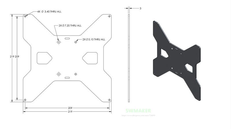 TEVO Tarantula alüminyum Y ara - Printer Stand incelemesi ve fiyatı